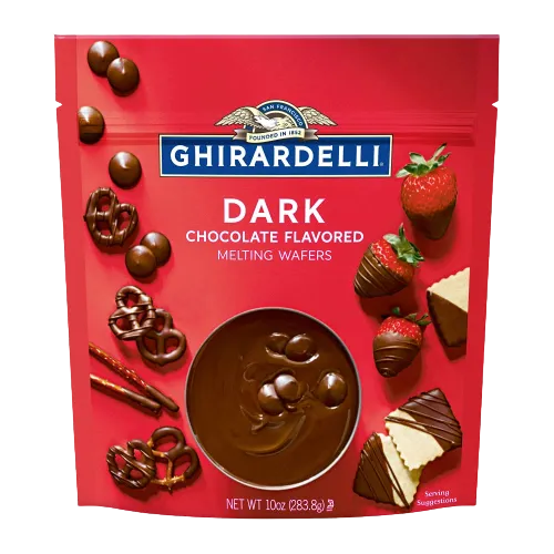 Ghirardelli Dark Chocolate Melting Wafers