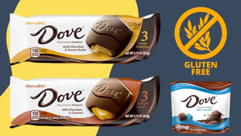 Is Dove Chocolate Gluten Free?
