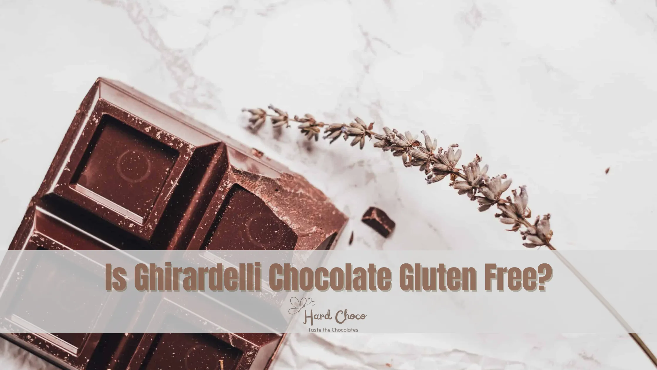 Is Ghirardelli Chocolate Gluten Free
